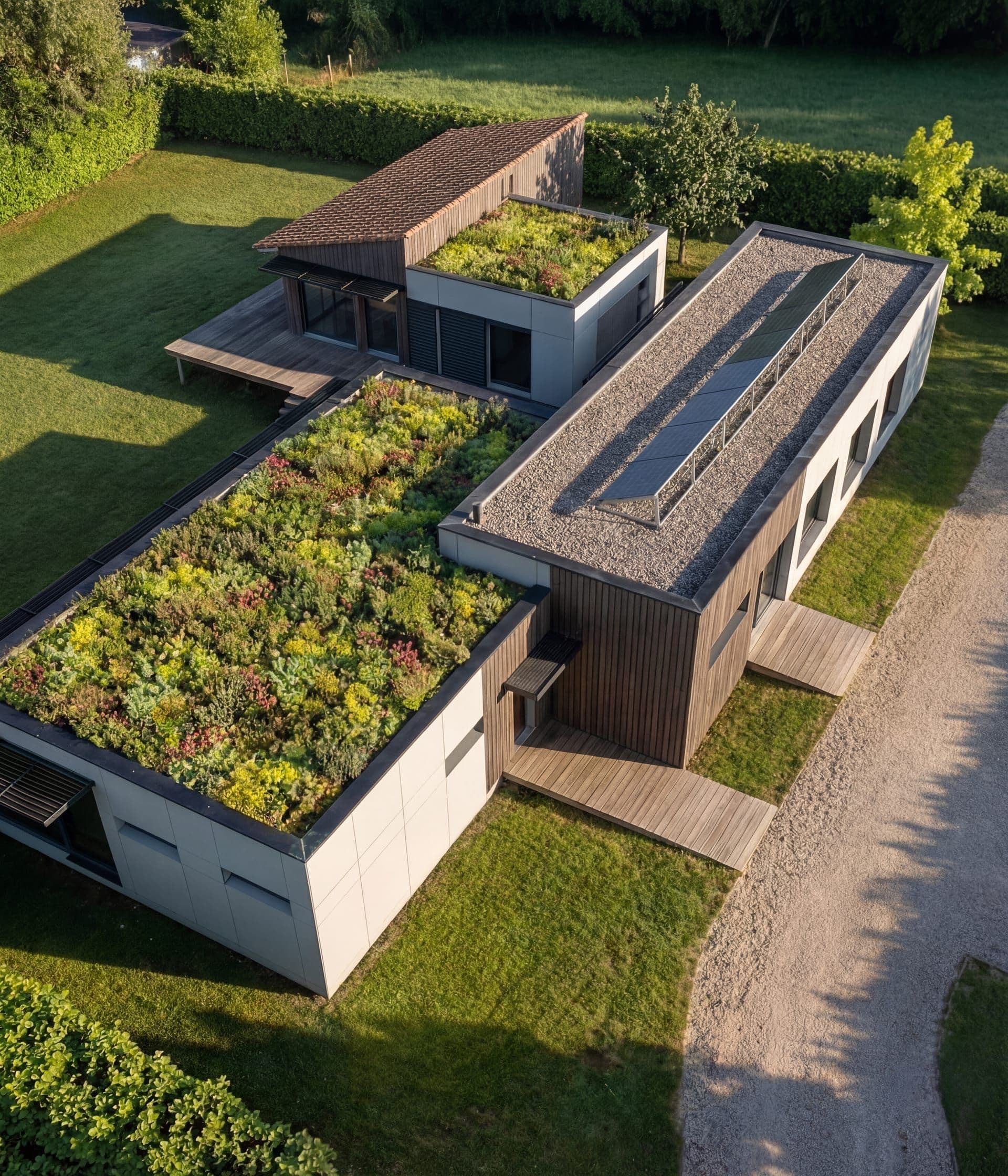 Villa contemporaine VILLA B à BERGERAC (24) — projet d'architecte Reservoir Architecture, image 2