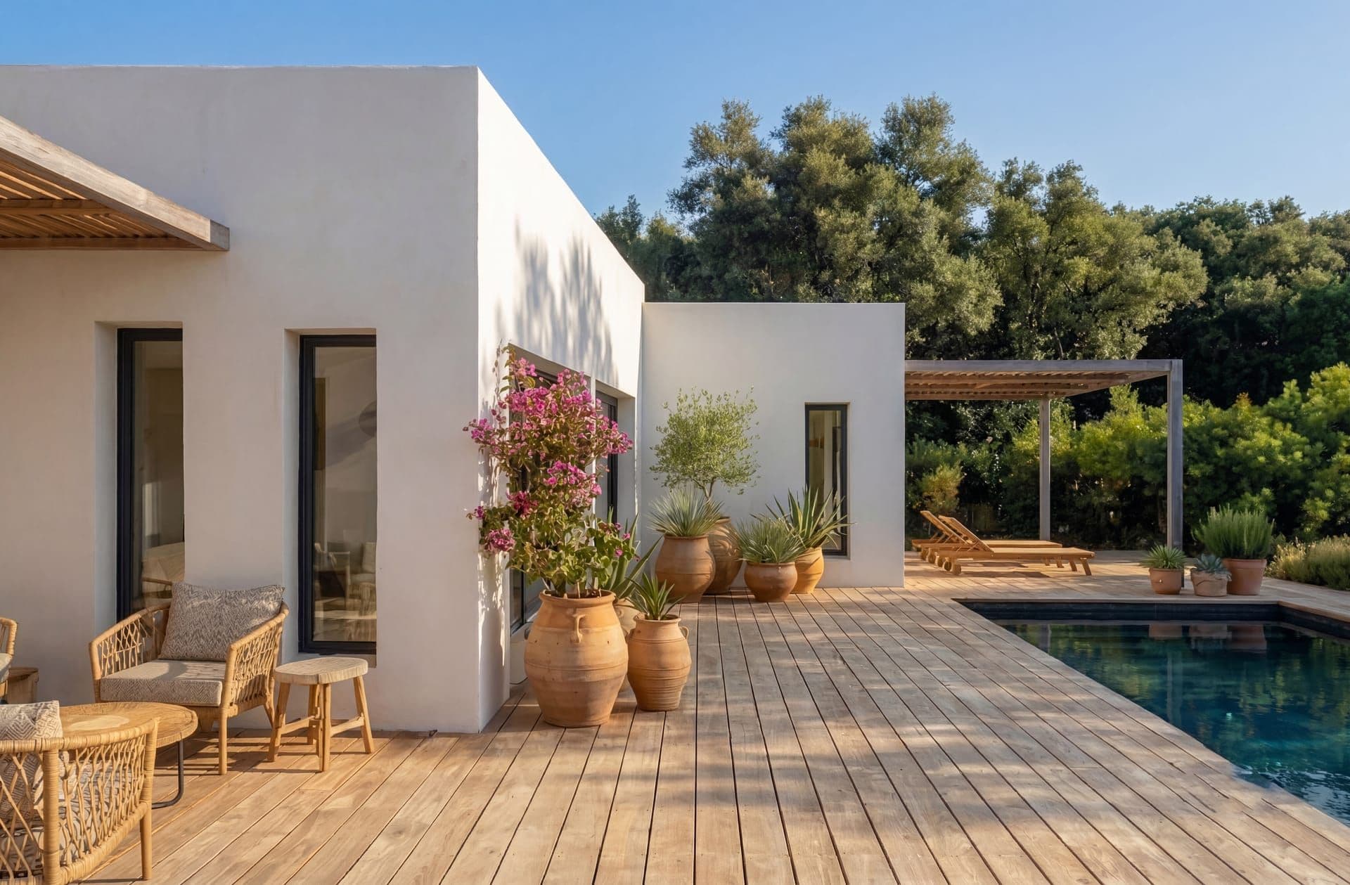 Villa contemporaine VILLA C à NÎMES (30) — projet d'architecte Reservoir Architecture, image 6