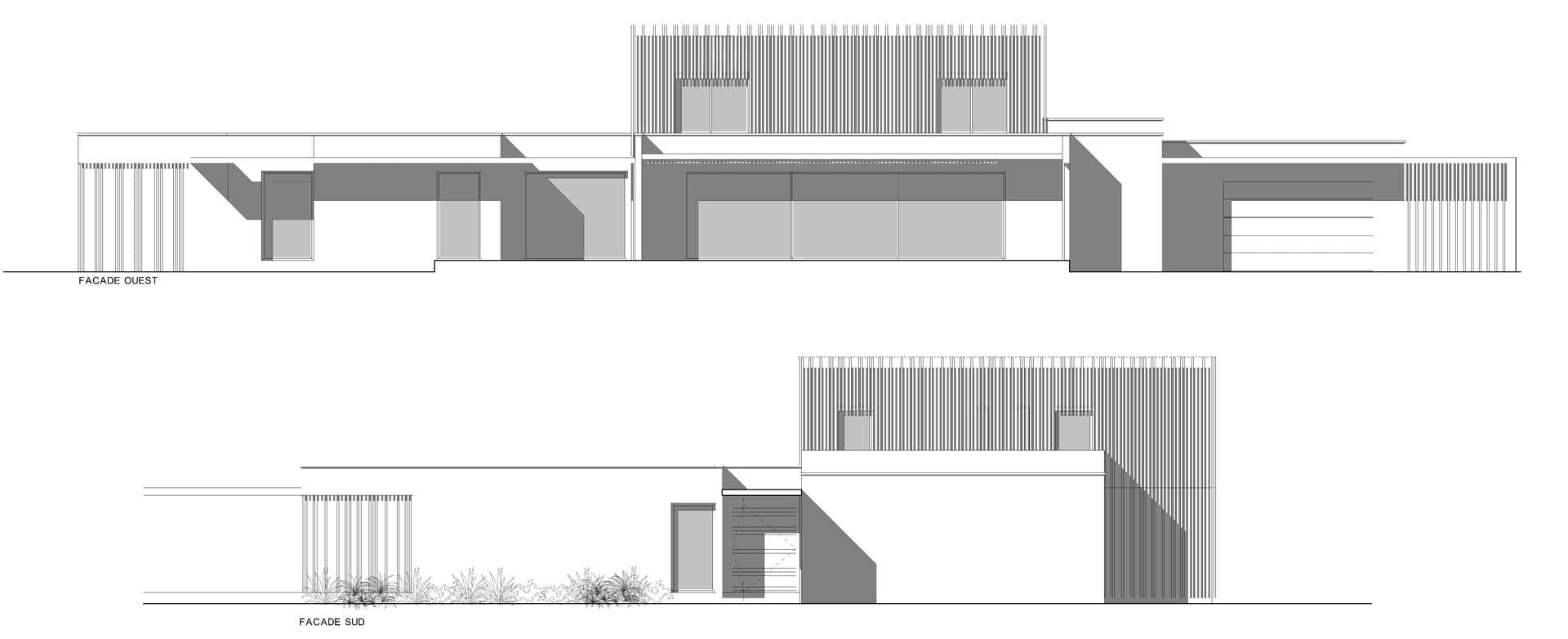 Villa contemporaine VILLA F à CAISSARGUES (30) — projet d'architecte Reservoir Architecture, image 6