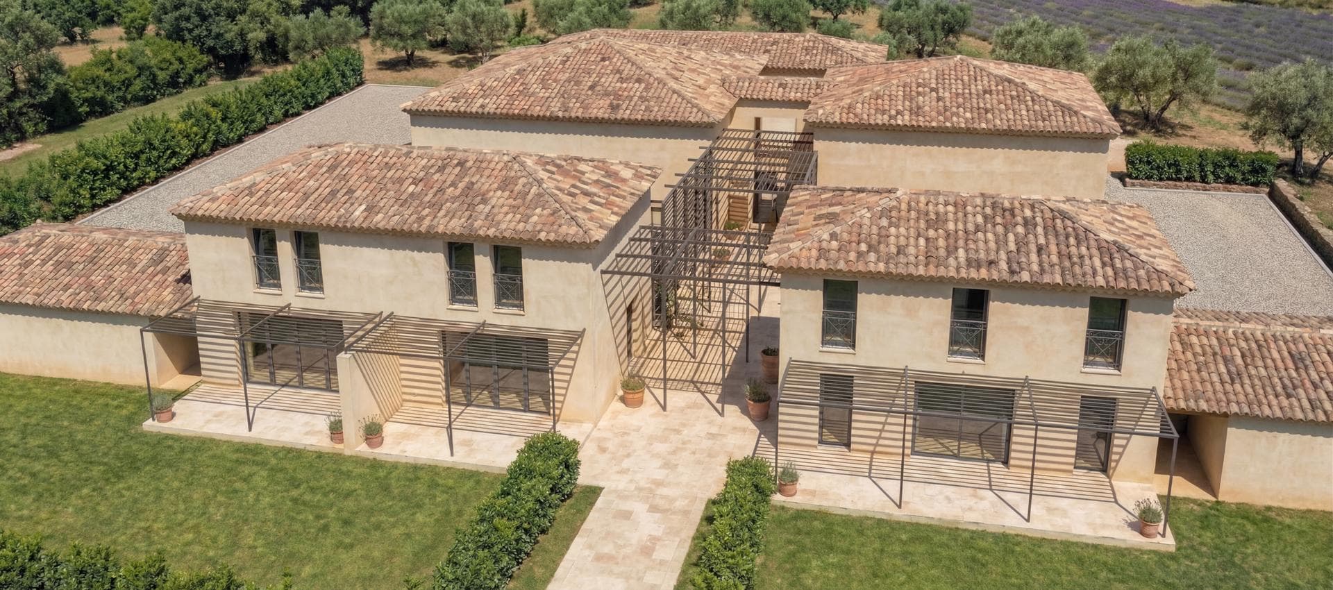 Logements collectifs LES JARDINS DE ROSALIE à ROCHEFORT DU GARD (30) — projet d'architecte Reservoir Architecture, image 1