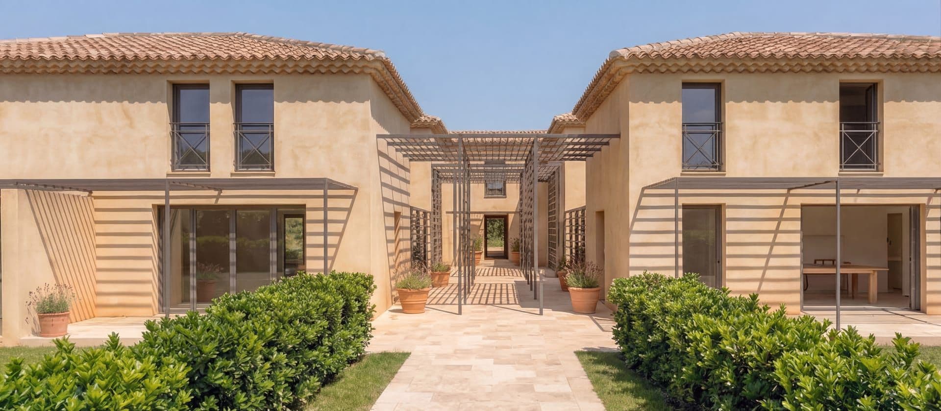 Logements collectifs LES JARDINS DE ROSALIE à ROCHEFORT DU GARD (30) — projet d'architecte Reservoir Architecture, image 2