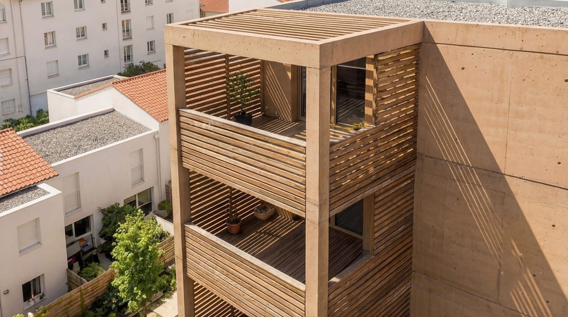 Logements collectifs SAMARITAINE à NÎMES (30) — projet d'architecte Reservoir Architecture, image 3