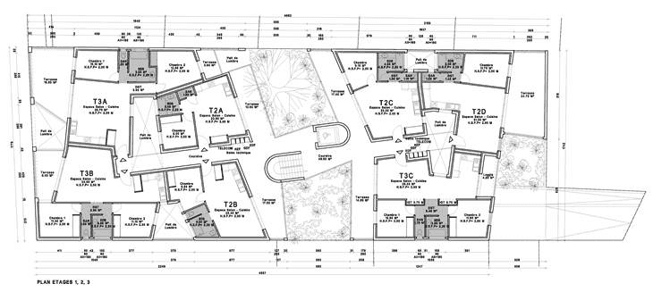 Logements collectifs SAMARITAINE à NÎMES (30) — projet d'architecte Reservoir Architecture, image 6