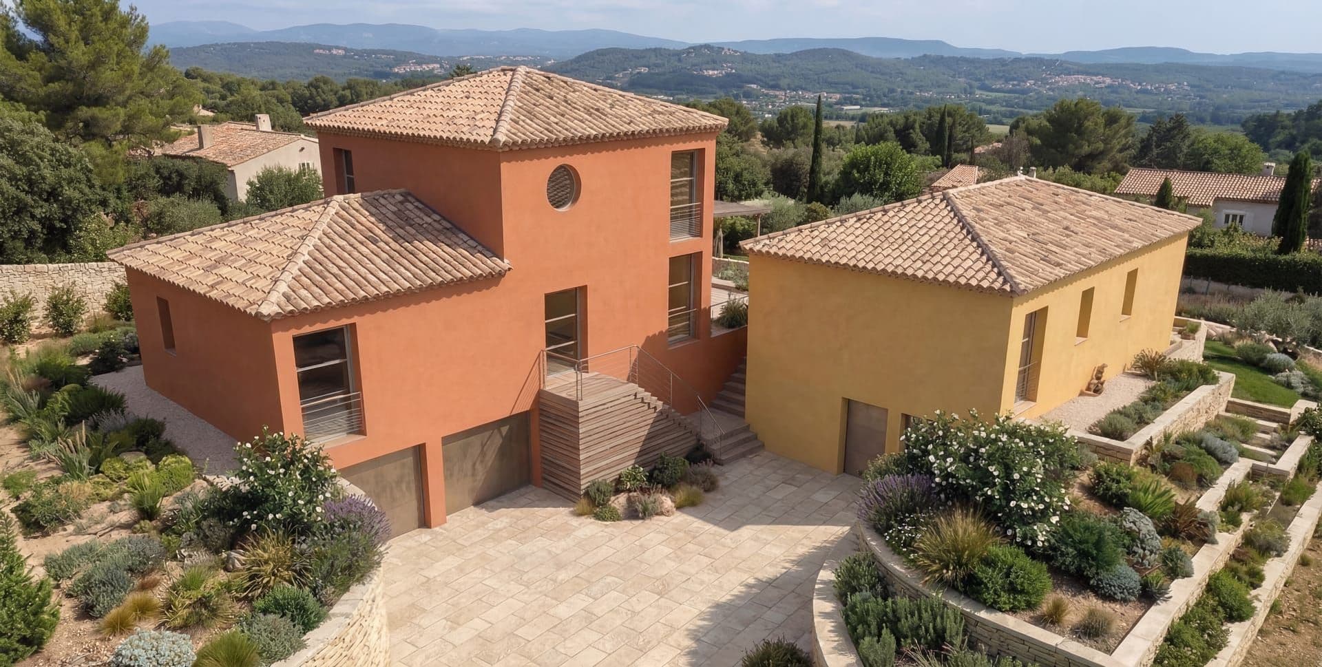Logements collectifs LES HAUTS DE VACQUEROLLES à NÎMES (30) — projet d'architecte Reservoir Architecture, image 1