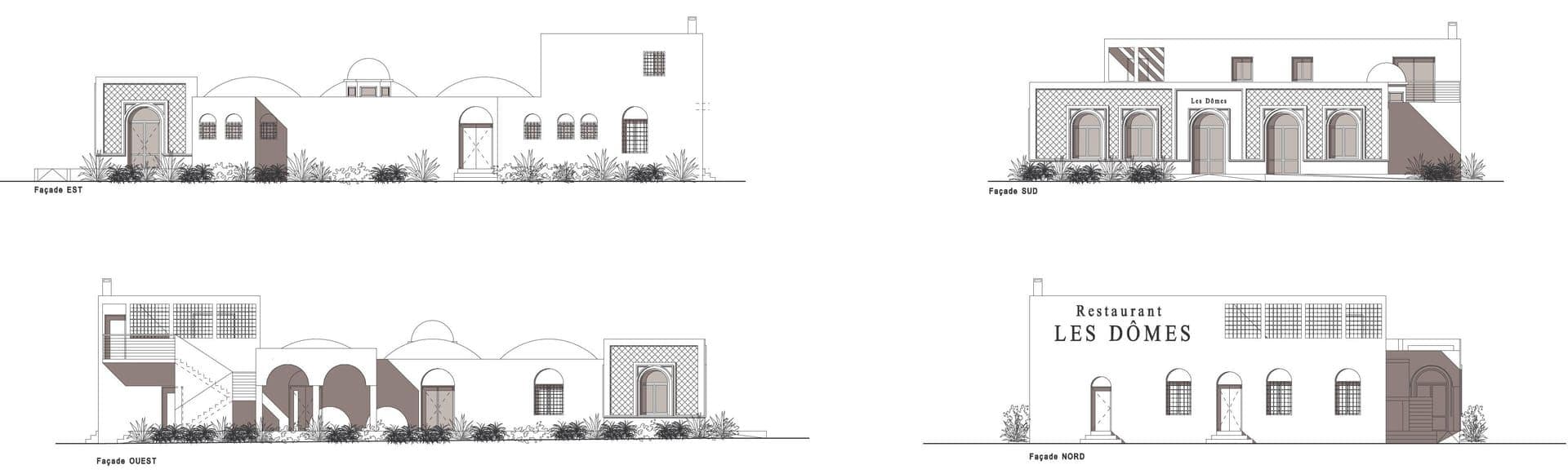 Architecture commerciale LES DÔMES à GARONS (30) — projet d'architecte Reservoir Architecture, image 4