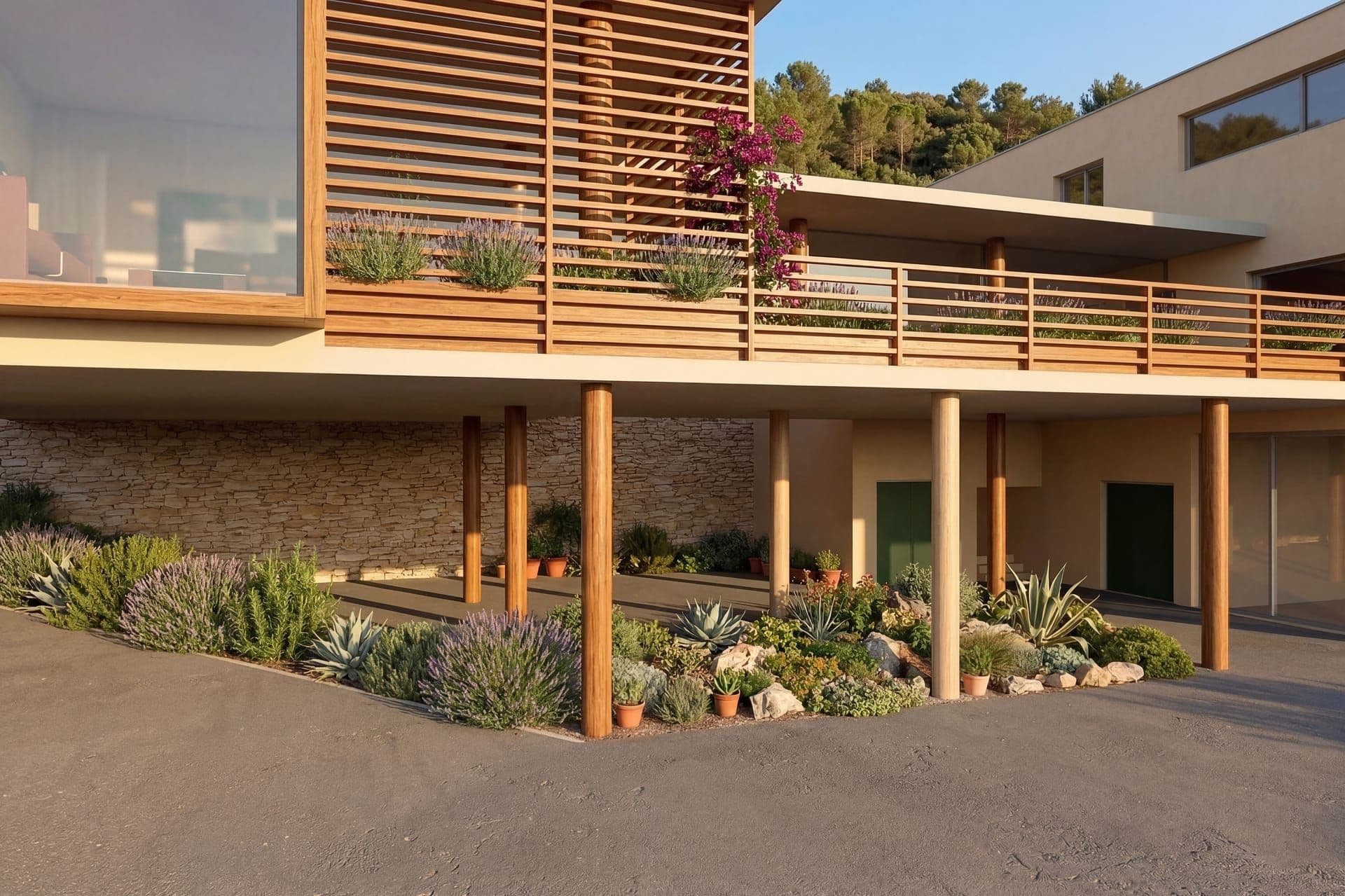 Équipement public MAISON DE RETRAITE à CLAPIERS (34) — projet d'architecte Reservoir Architecture, image 2