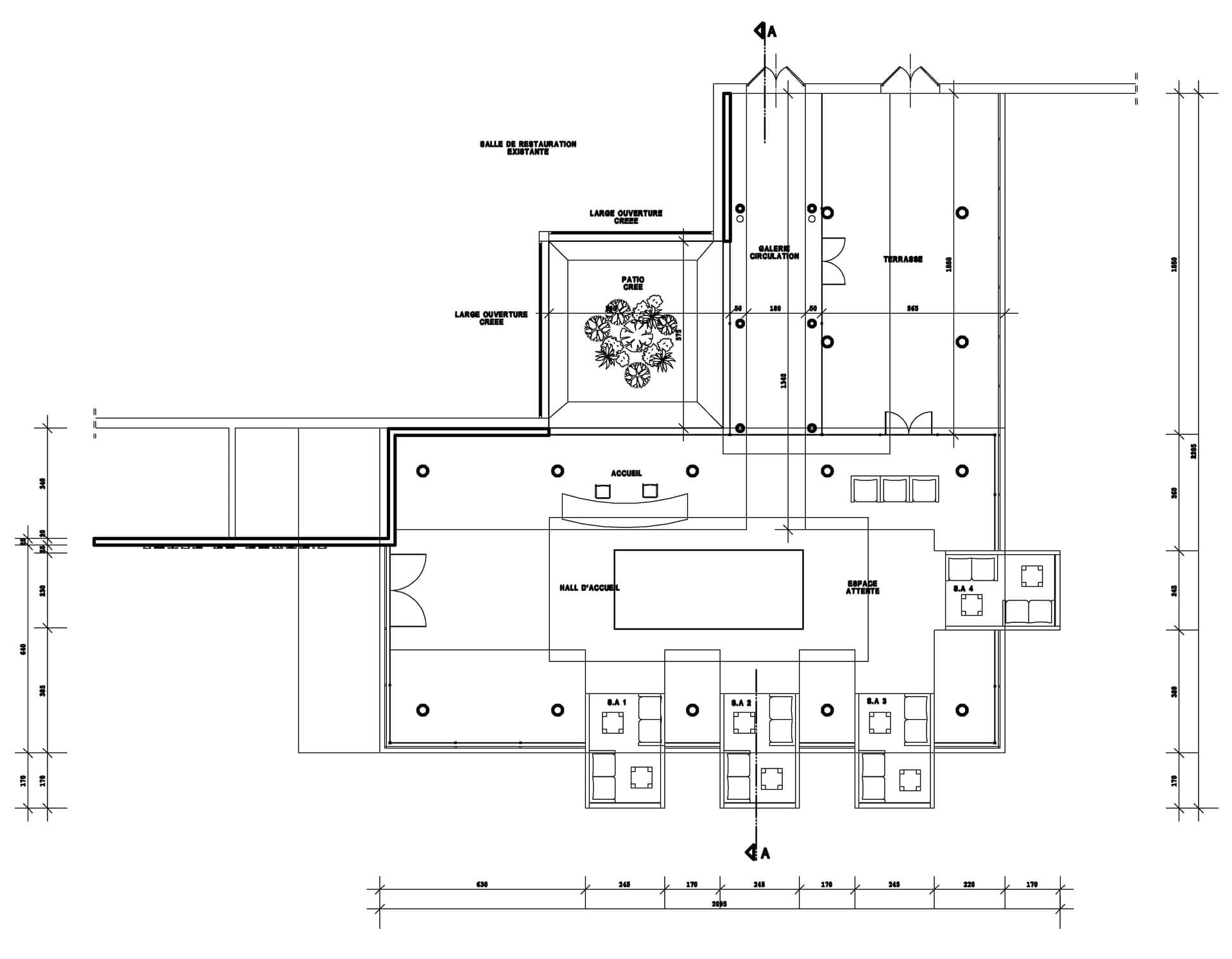 Équipement public MAISON DE RETRAITE à CLAPIERS (34) — projet d'architecte Reservoir Architecture, image 5