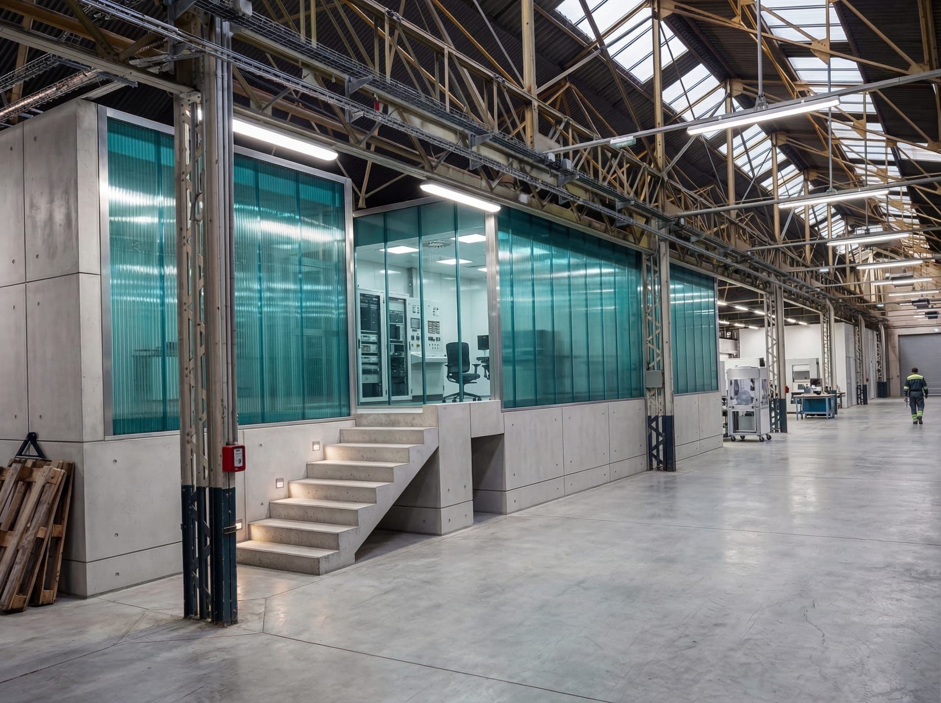 Équipement public CENTRE TECHNIQUE MUNICIPAL à LODÈVE (34) — projet d'architecte Reservoir Architecture, image 2