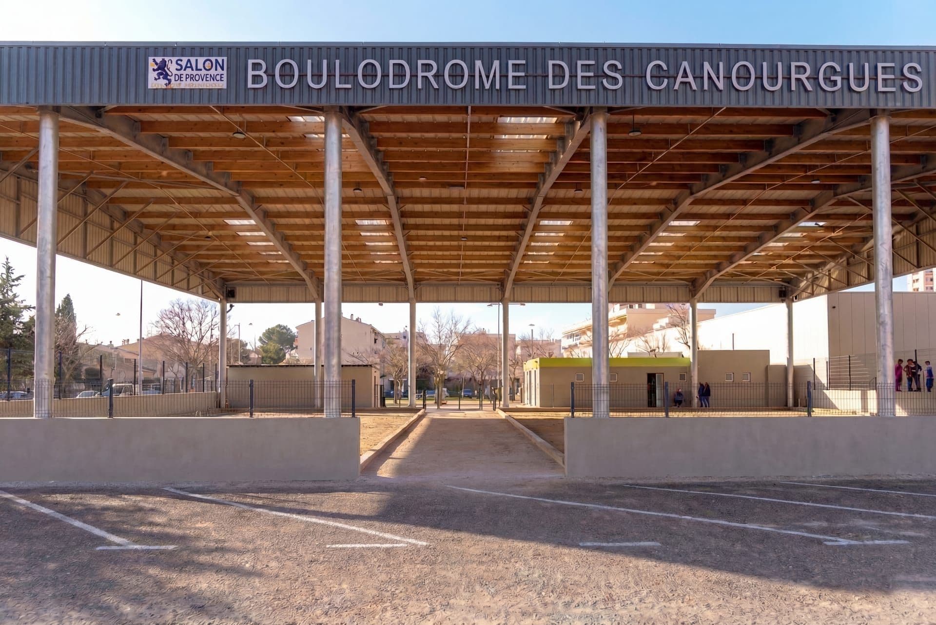 Équipement public BOULODROME à SALON DE PROVENCE (13) — projet d'architecte Reservoir Architecture, image 2
