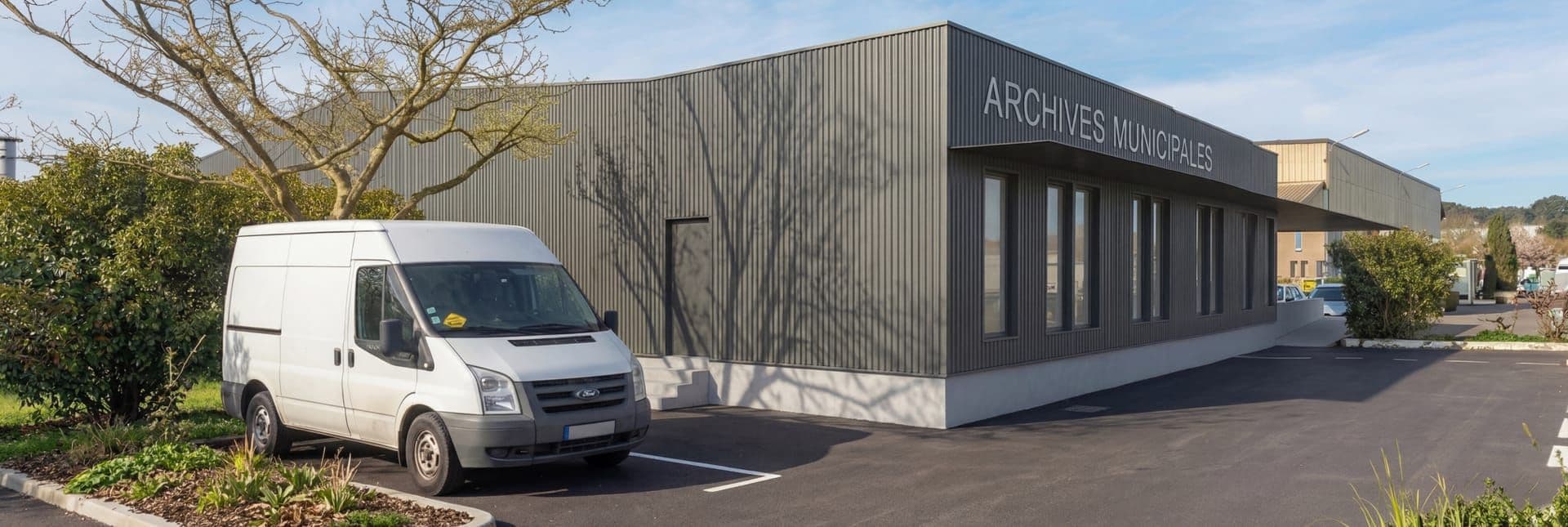 Équipement public ARCHIVES MUNICIPALES à VITROLLES (13) — projet d'architecte Reservoir Architecture, image 2