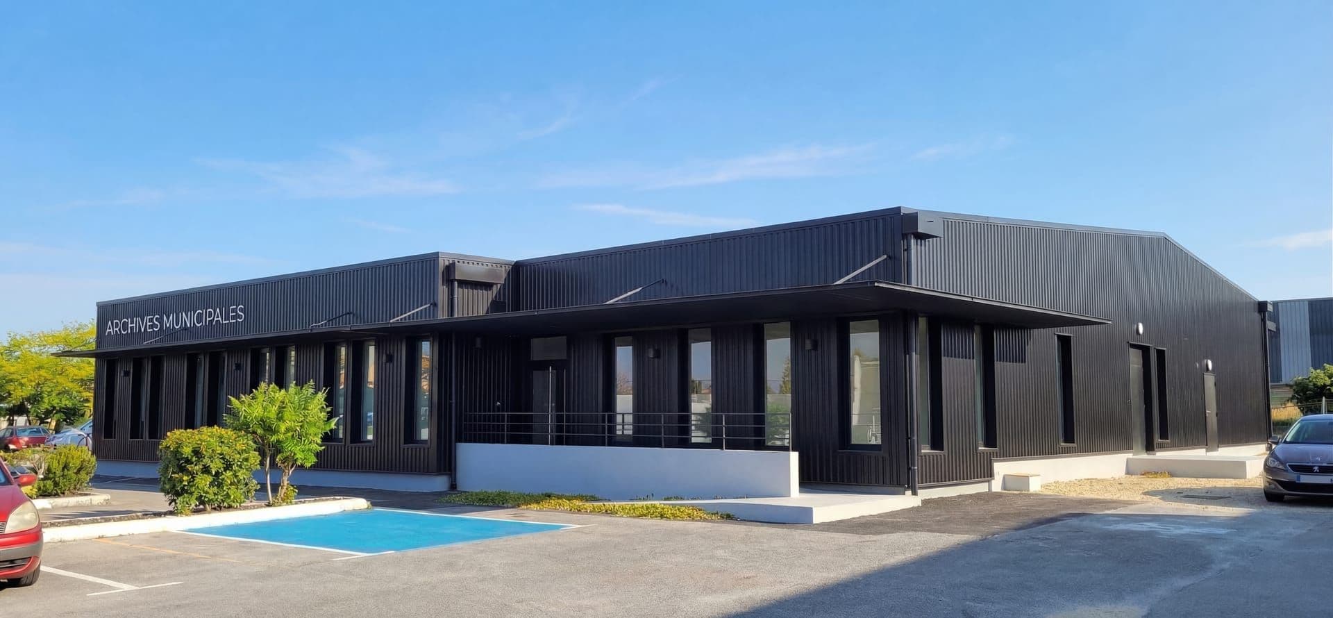 Équipement public ARCHIVES MUNICIPALES à VITROLLES (13) — projet d'architecte Reservoir Architecture, image 3