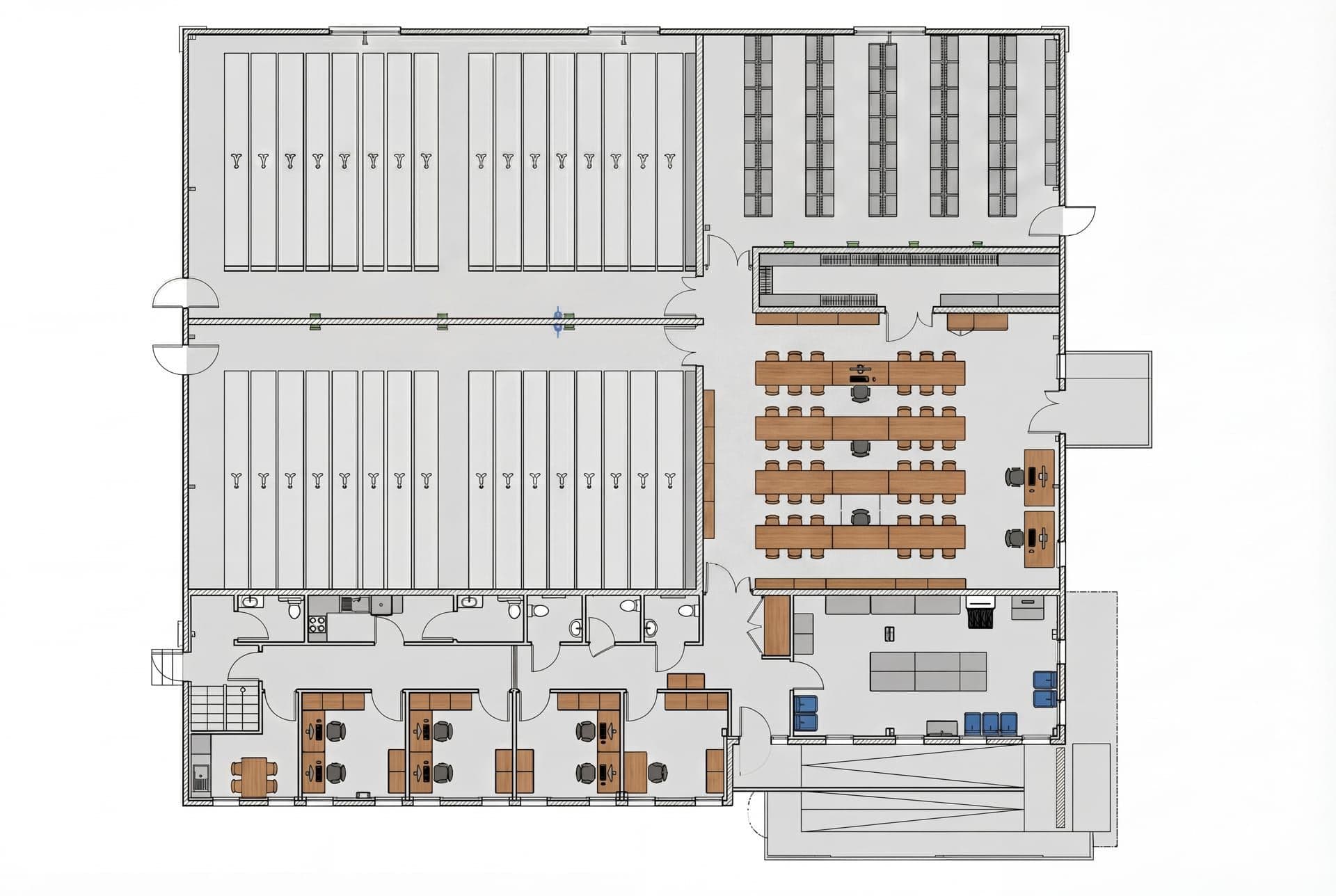 Équipement public ARCHIVES MUNICIPALES à VITROLLES (13) — projet d'architecte Reservoir Architecture, image 5