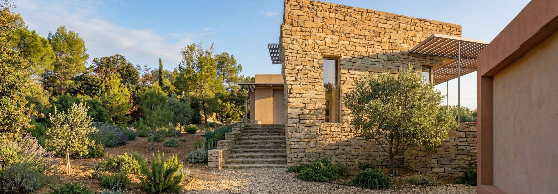 Villa contemporaine VILLA L à NÎMES (30) — projet d'architecte Reservoir Architecture, image 4