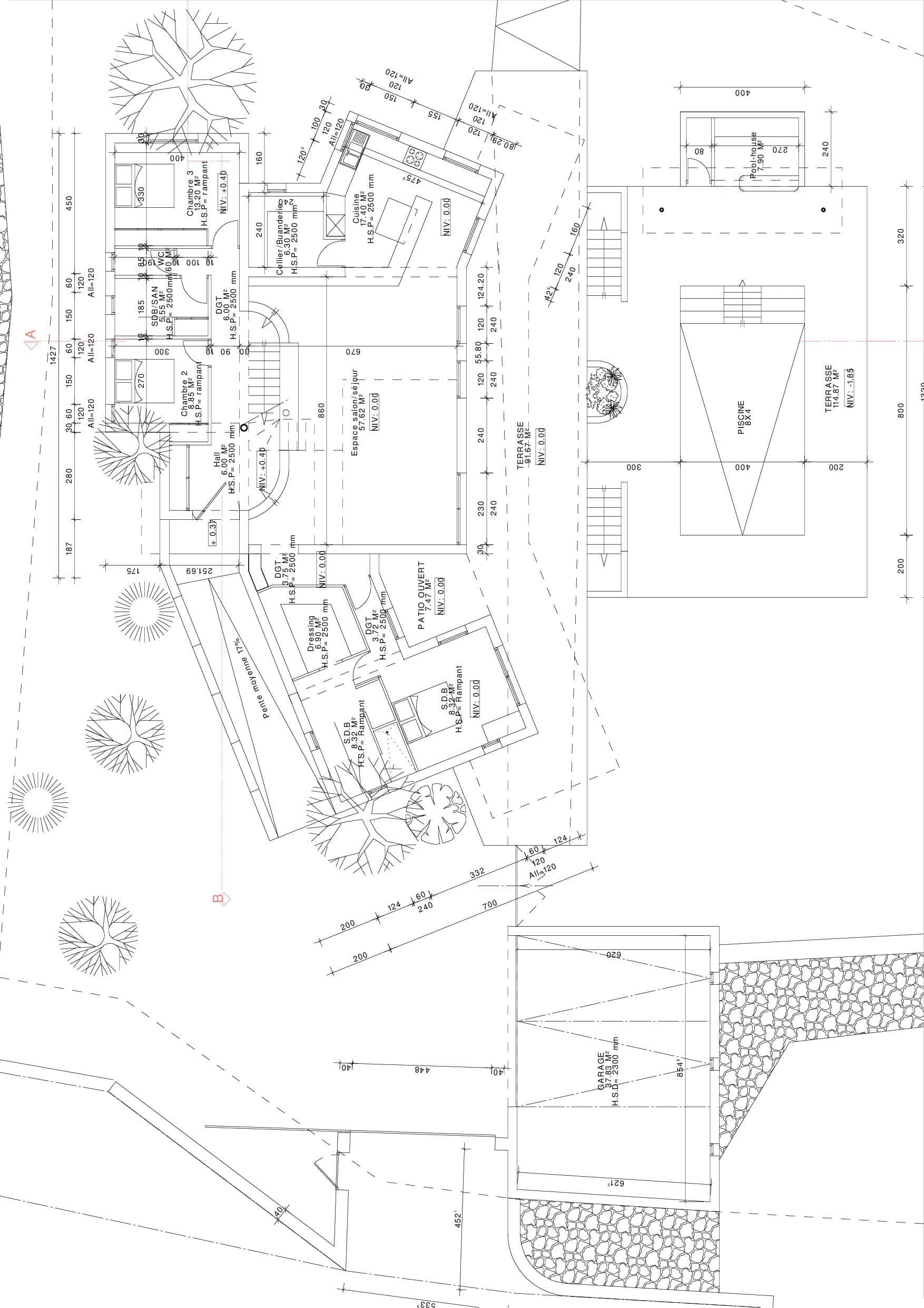 Villa contemporaine VILLA L à NÎMES (30) — projet d'architecte Reservoir Architecture, image 6