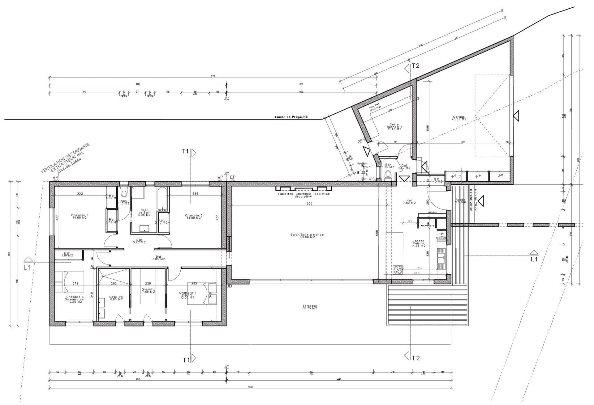 Villa contemporaine VILLA S à LANGLADE (30) — projet d'architecte Reservoir Architecture, image 6
