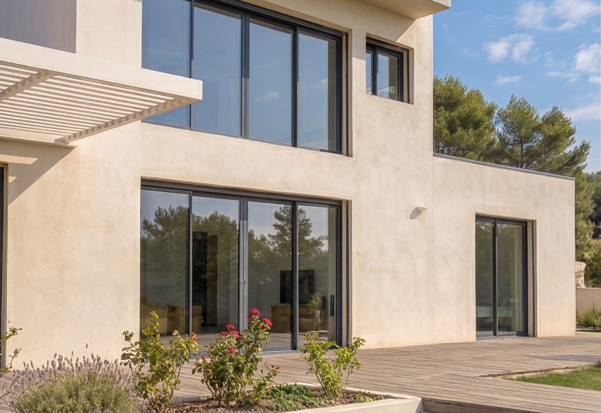 Villa contemporaine VILLA V à VERARGUES (34) — projet d'architecte Reservoir Architecture, image 4