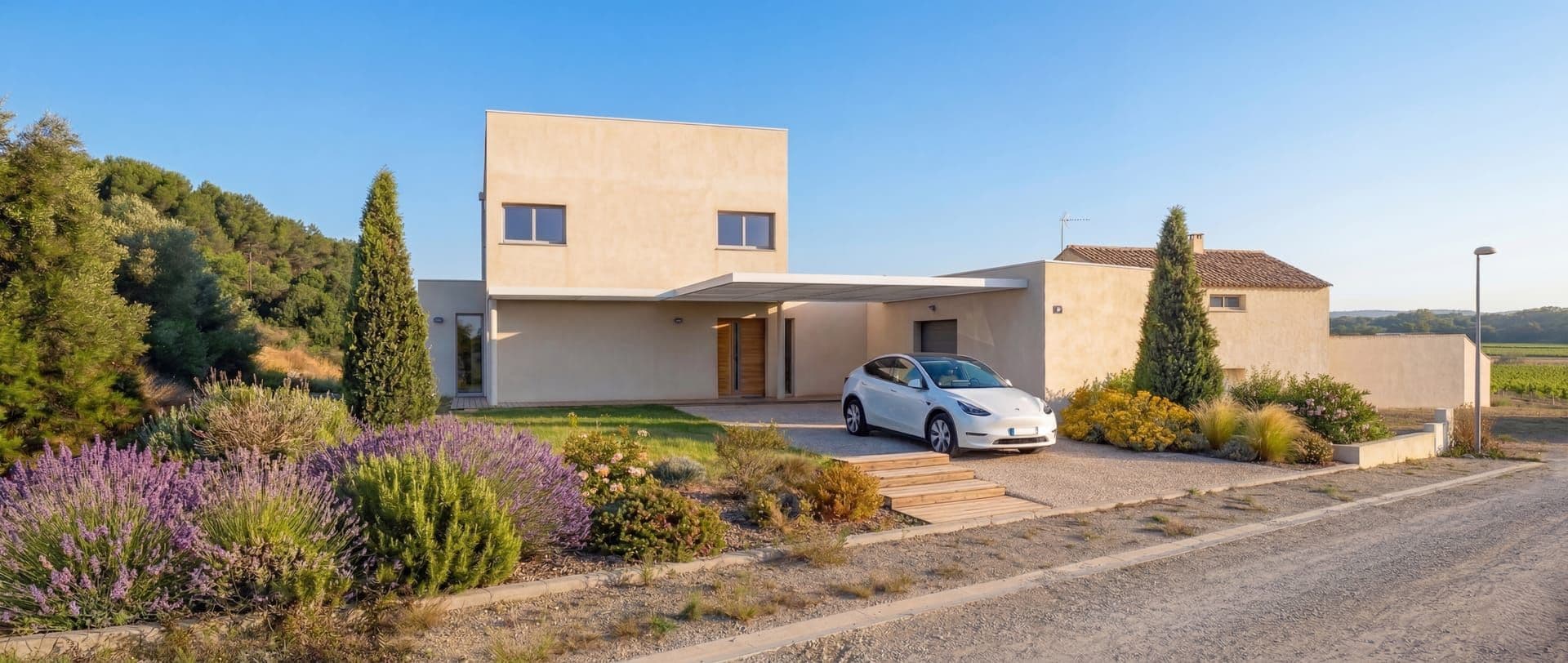 Villa contemporaine VILLA V à VERARGUES (34) — projet d'architecte Reservoir Architecture, image 6